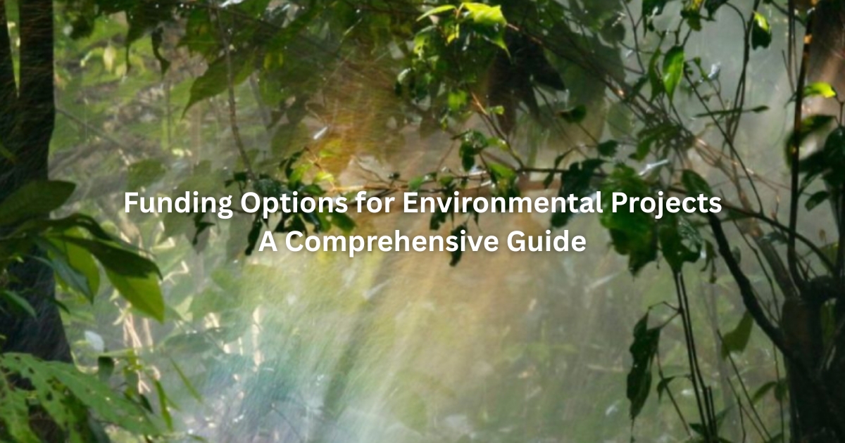 Funding Options for Environmental Projects